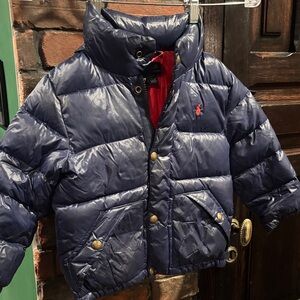 Polo by Ralph Lauren Dark Blue Kids Puffer Jacket